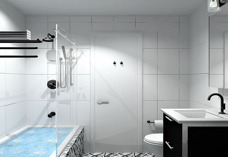 Designer Bath Remodel | Arlington, VA