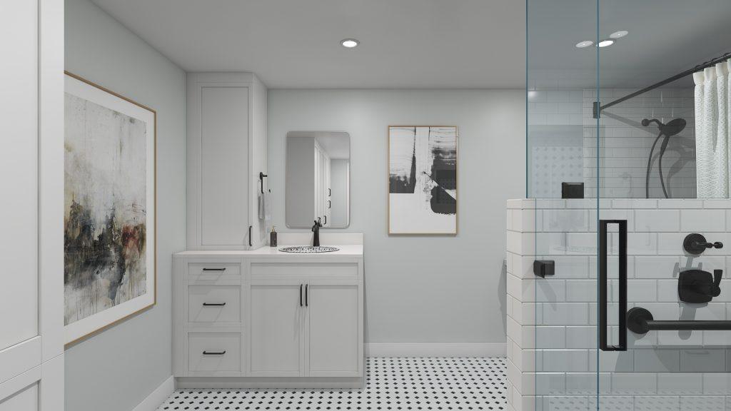 West End | DC | Primary Bathroom